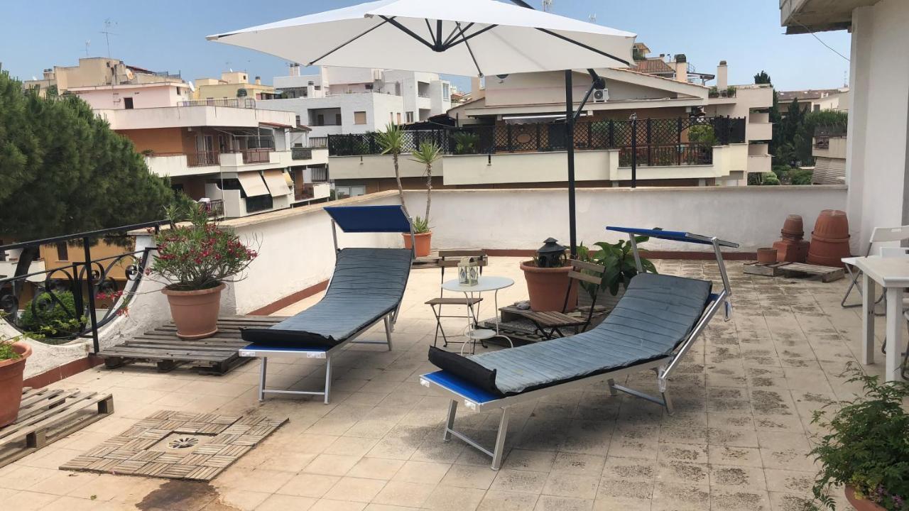 Attico Terramare - Beach & Maxi Terrace & Electricbbq Santa Marinella Eksteriør billede